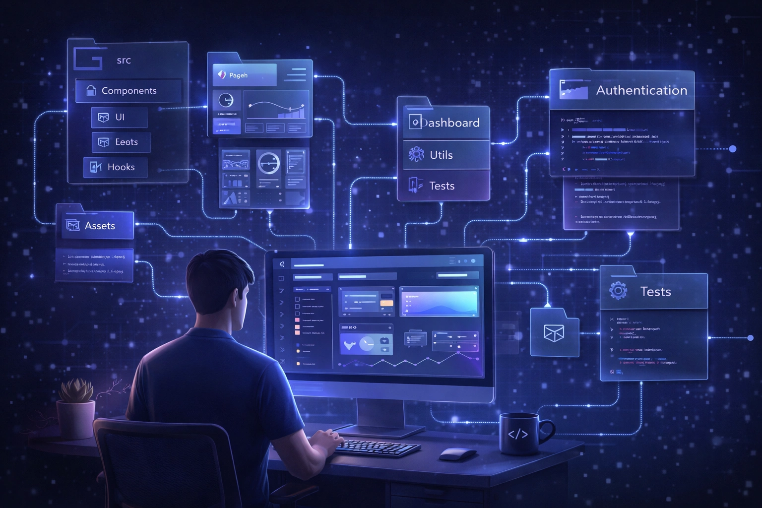 Cómo estructurar un proyecto frontend grande sin perder el control