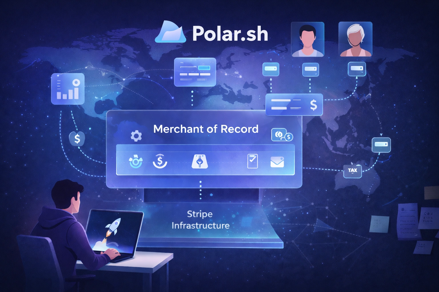 Polar.sh: una nueva forma de vender software sin volverte loco con los impuestos