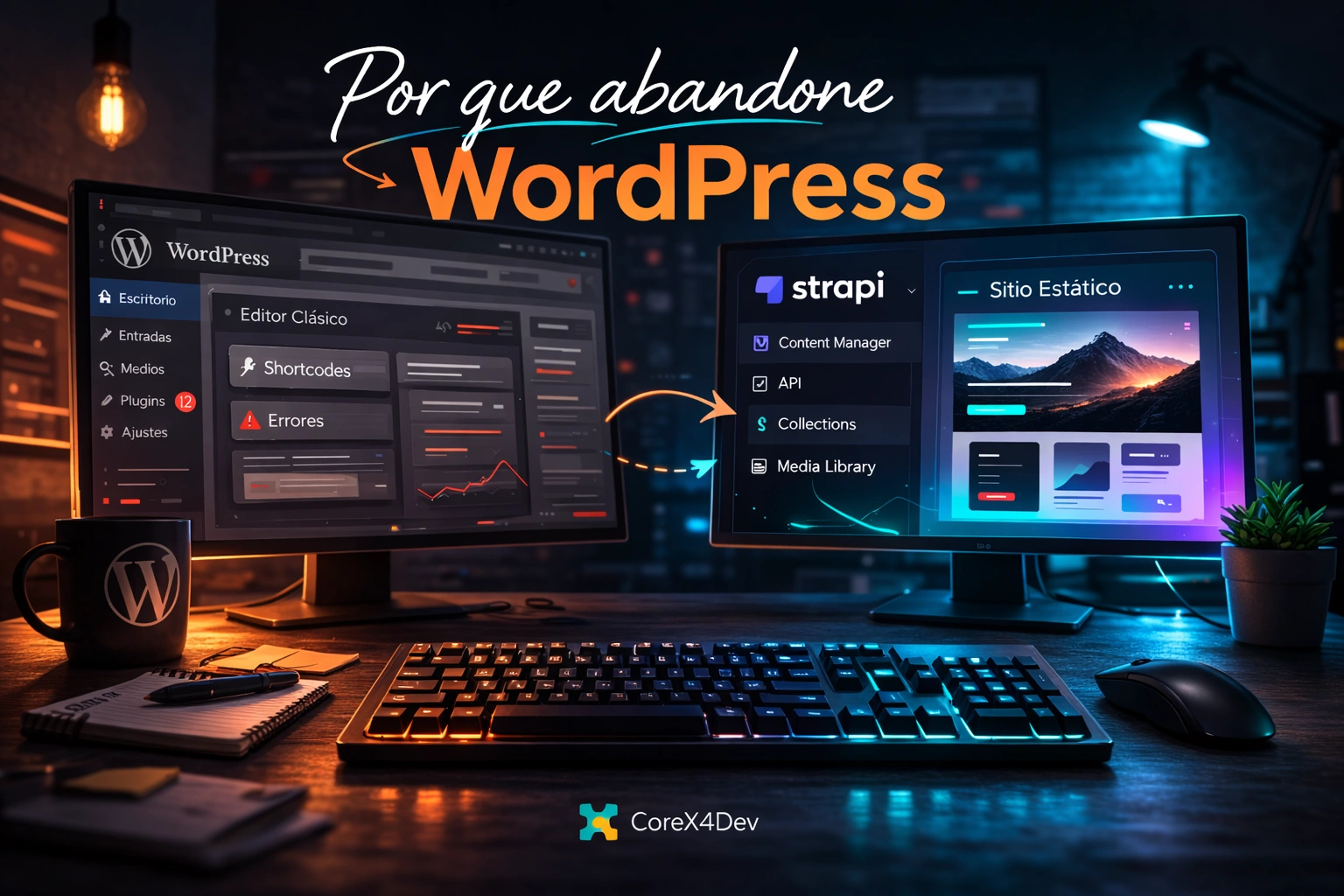 ¿Por qué abandoné WordPress?