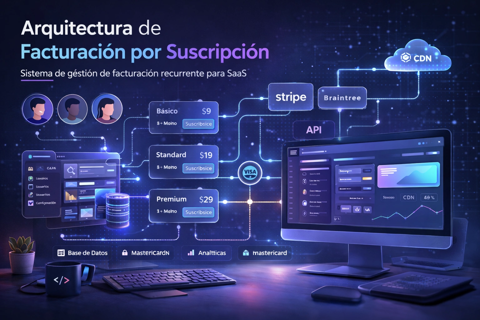 Cómo diseñar un sistema de suscripciones para tu aplicación web
